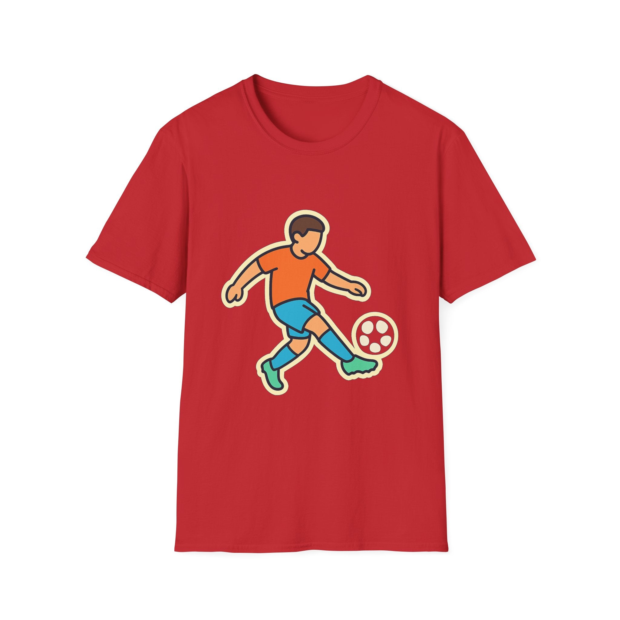 Premium Unisex Soccer Football T-Shirt | Soft Comfortable Tee for Fans