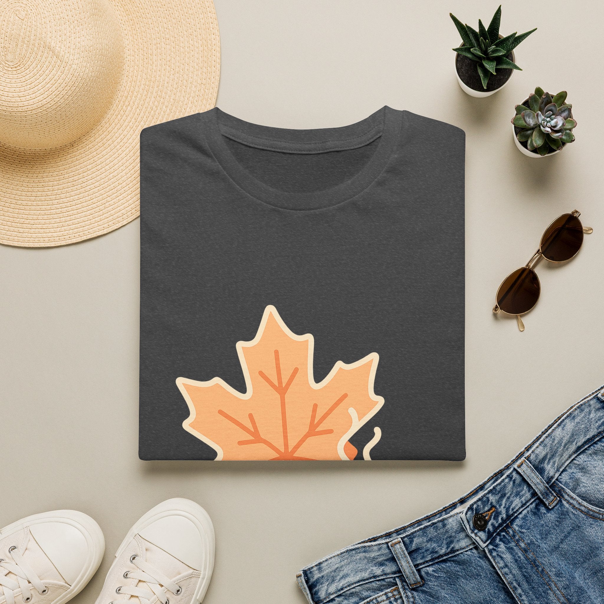 Autumn Fall Vibes Unisex T-Shirt - Cozy Seasonal Comfort Tee