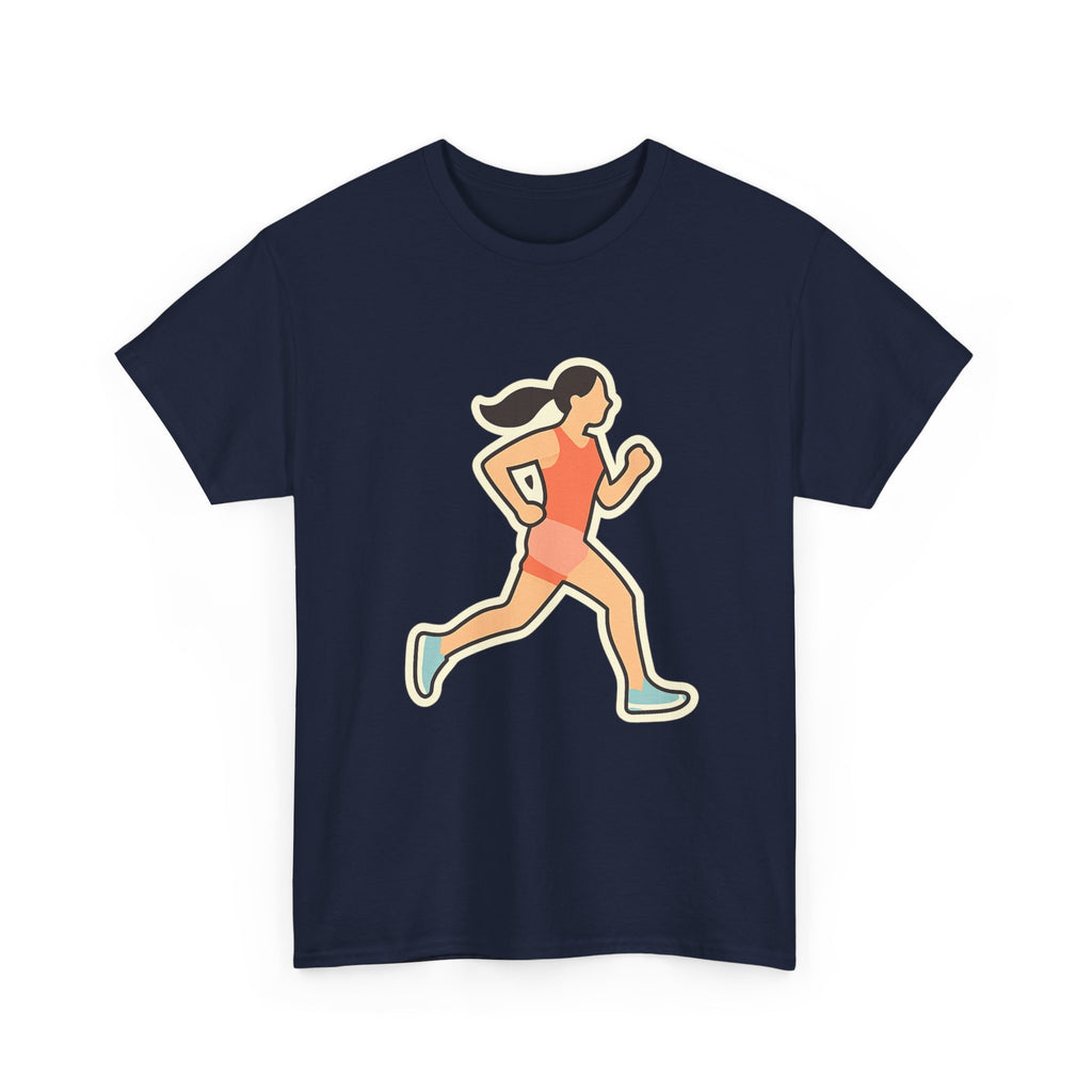 Marathon Runner Unisex T-Shirt | Comfortable Cotton Tee for Running Enthusiasts