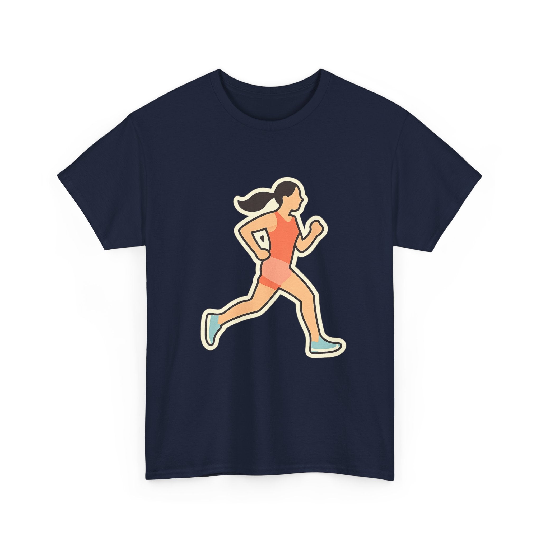 Marathon Runner Unisex T-Shirt | Comfortable Cotton Tee for Running Enthusiasts