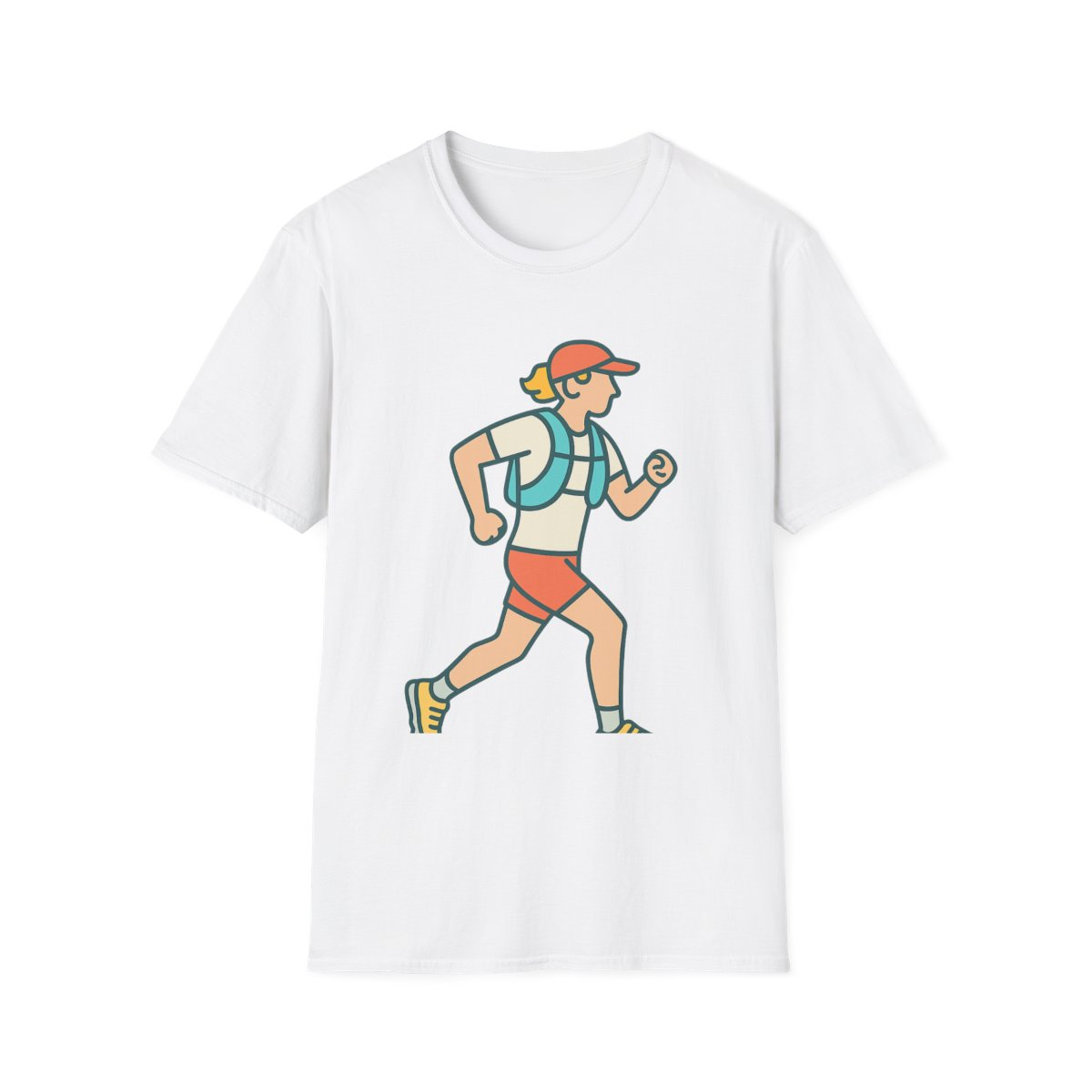 Ultramarathon Trail Runner Unisex T-Shirt | Soft Comfortable Tee for Endurance Athletes