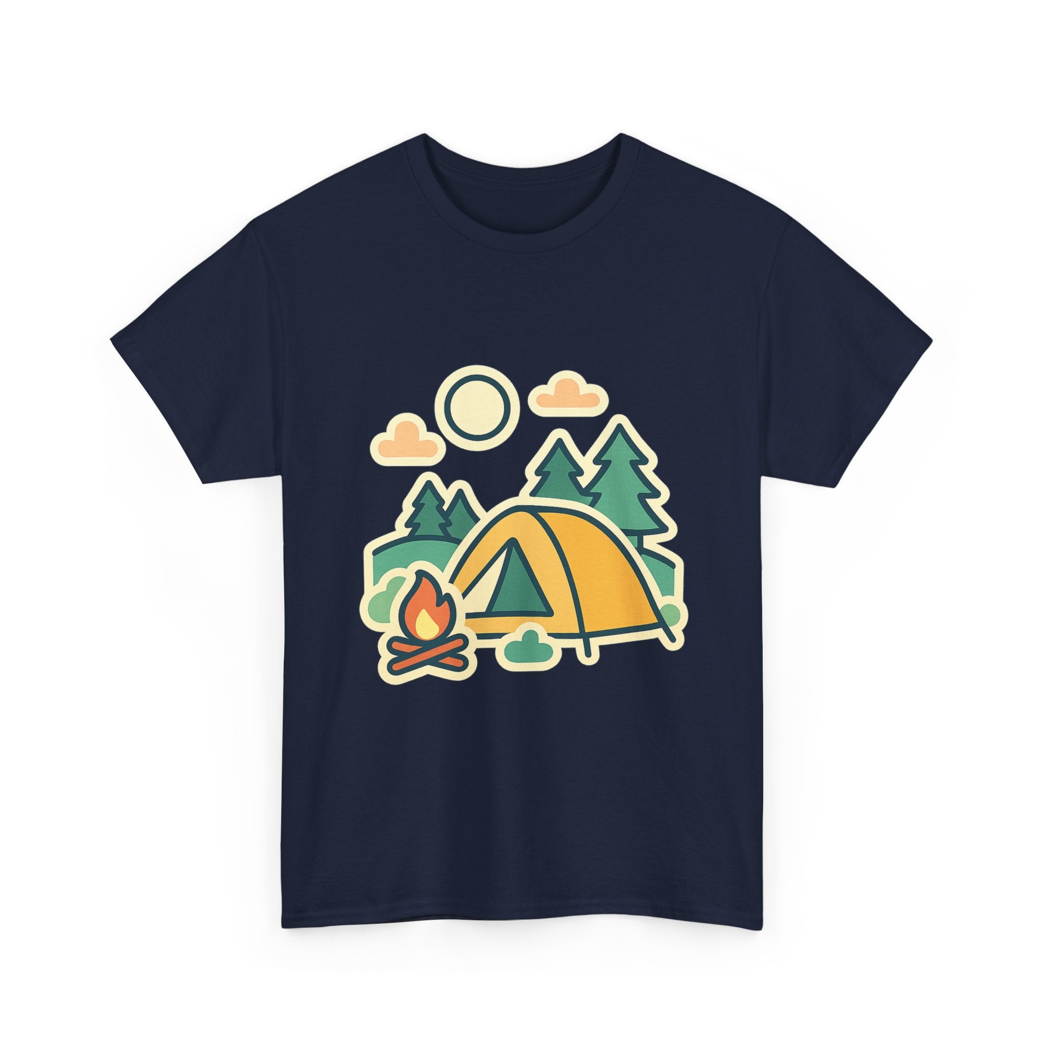 Camping Outdoors Adventure Unisex T-Shirt - Soft Comfortable Tee