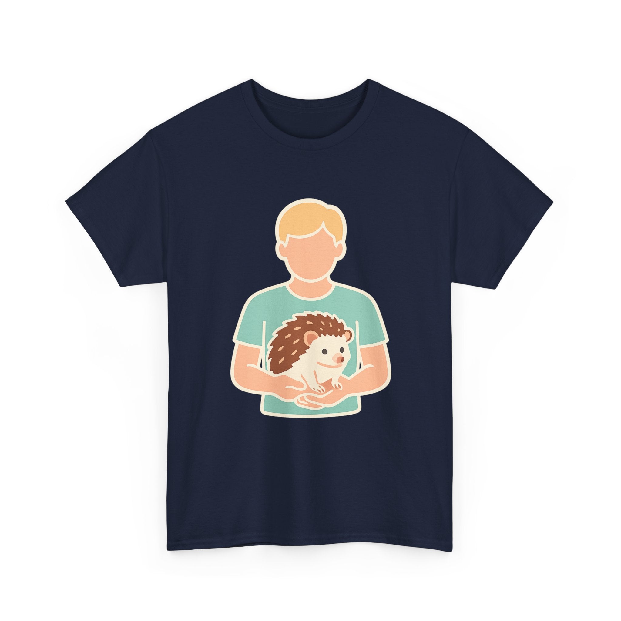 Adorable Hedgehog Owner Unisex T-Shirt - Soft Cotton Tee for Pet Lovers