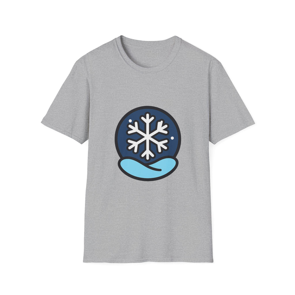 Winter Snowflake Unisex T-Shirt - Perfect Birthday Gift for Husband