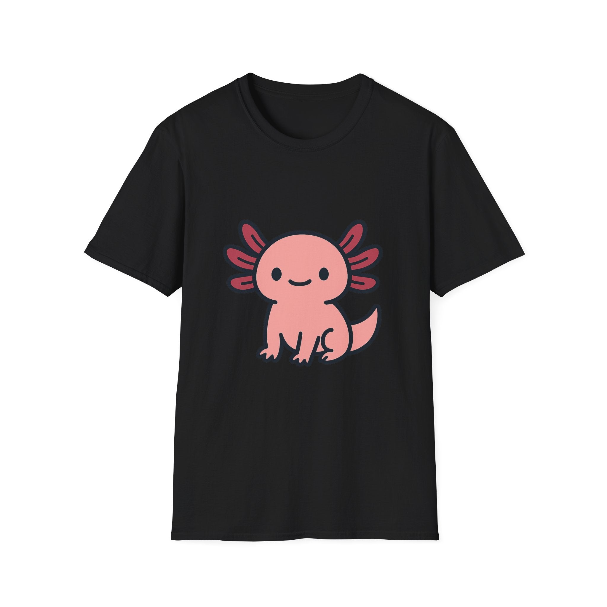 Cute Axolotl T-Shirt | Unisex Soft Tee for Aquatic Animal Lovers