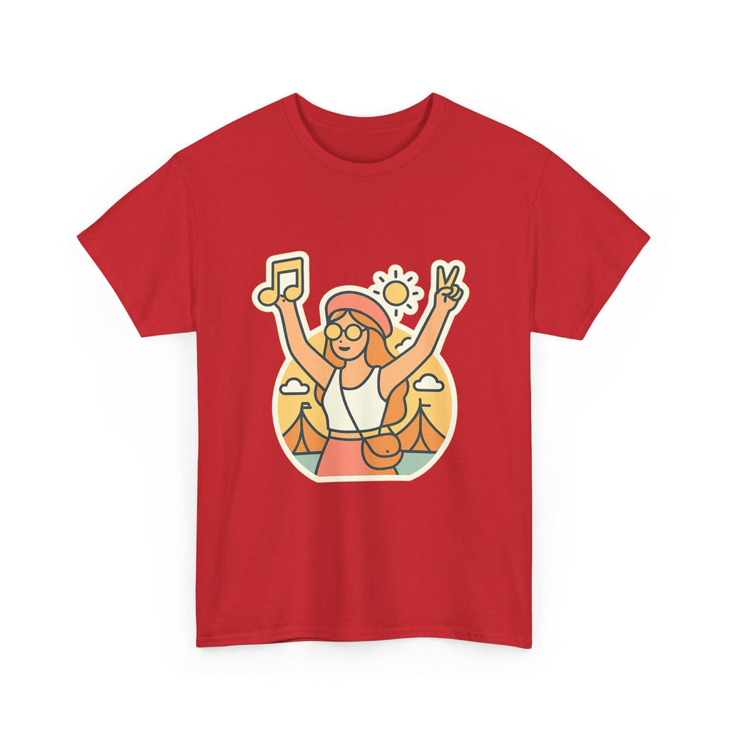 Music Festival Unisex T-Shirt - Perfect Anniversary Gift for Girlfriend