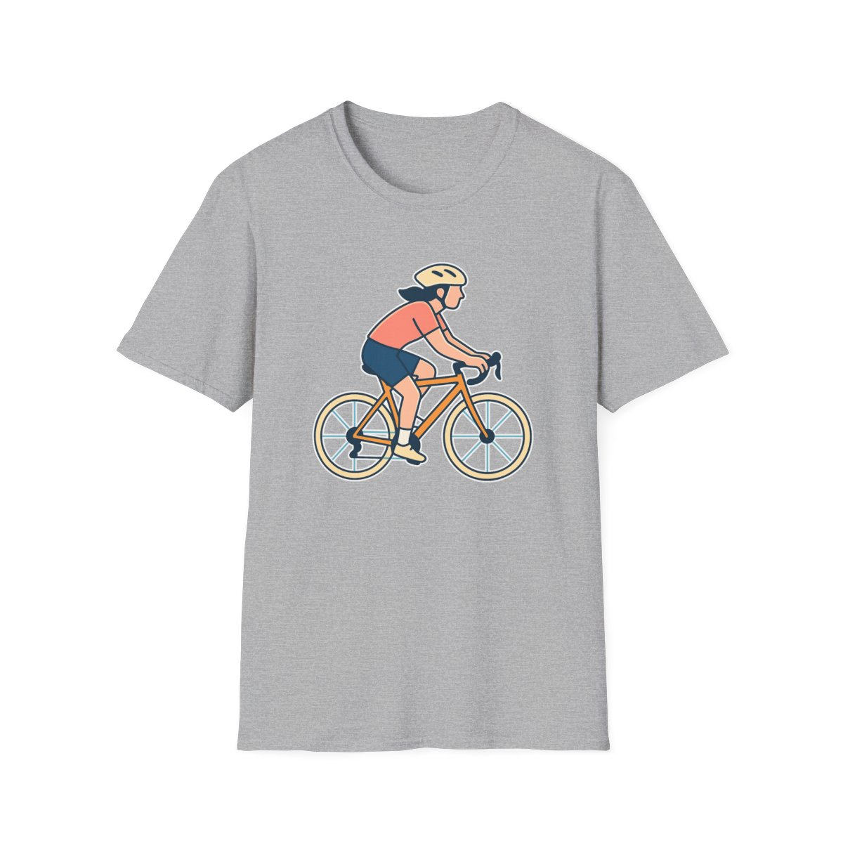 Cycling Life Unisex T-Shirt | Comfortable Eco-Friendly Tee for Bike Lovers