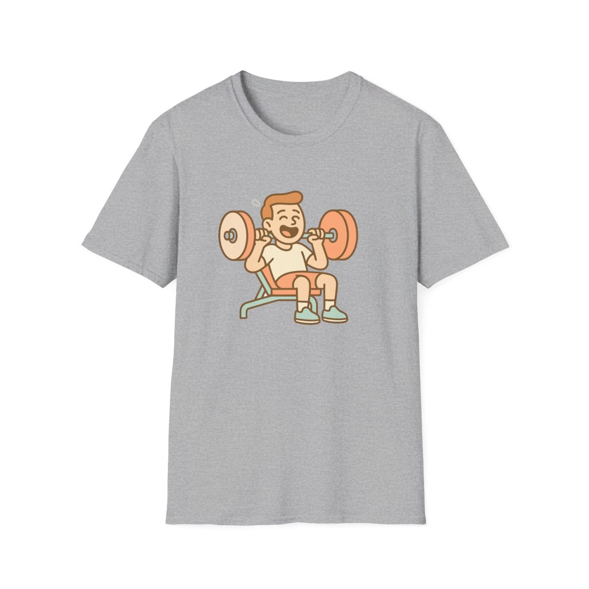 Funny Gym Humor T-Shirt | Unisex Fitness Tee for Gym Lovers