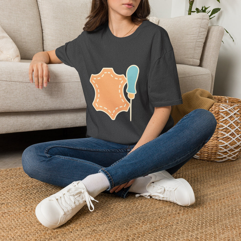 Leathercraft Gift T-Shirt — Just Because Gift for Best Friend