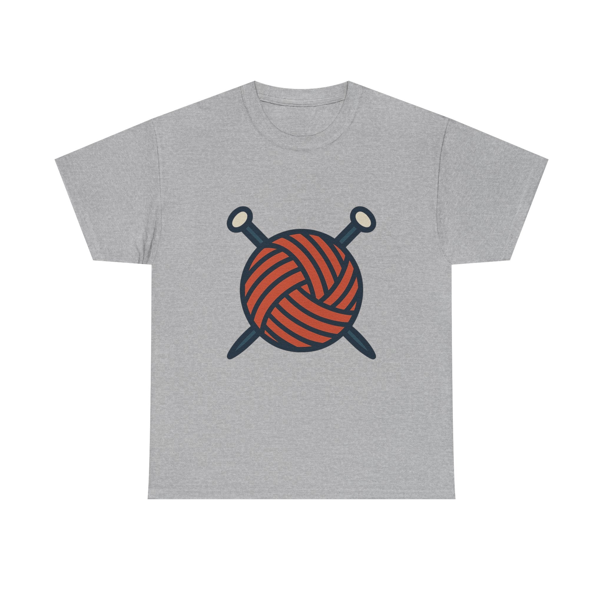 Premium Knitting Yarn Unisex T-Shirt - Soft Cotton Tee for Craft Lovers