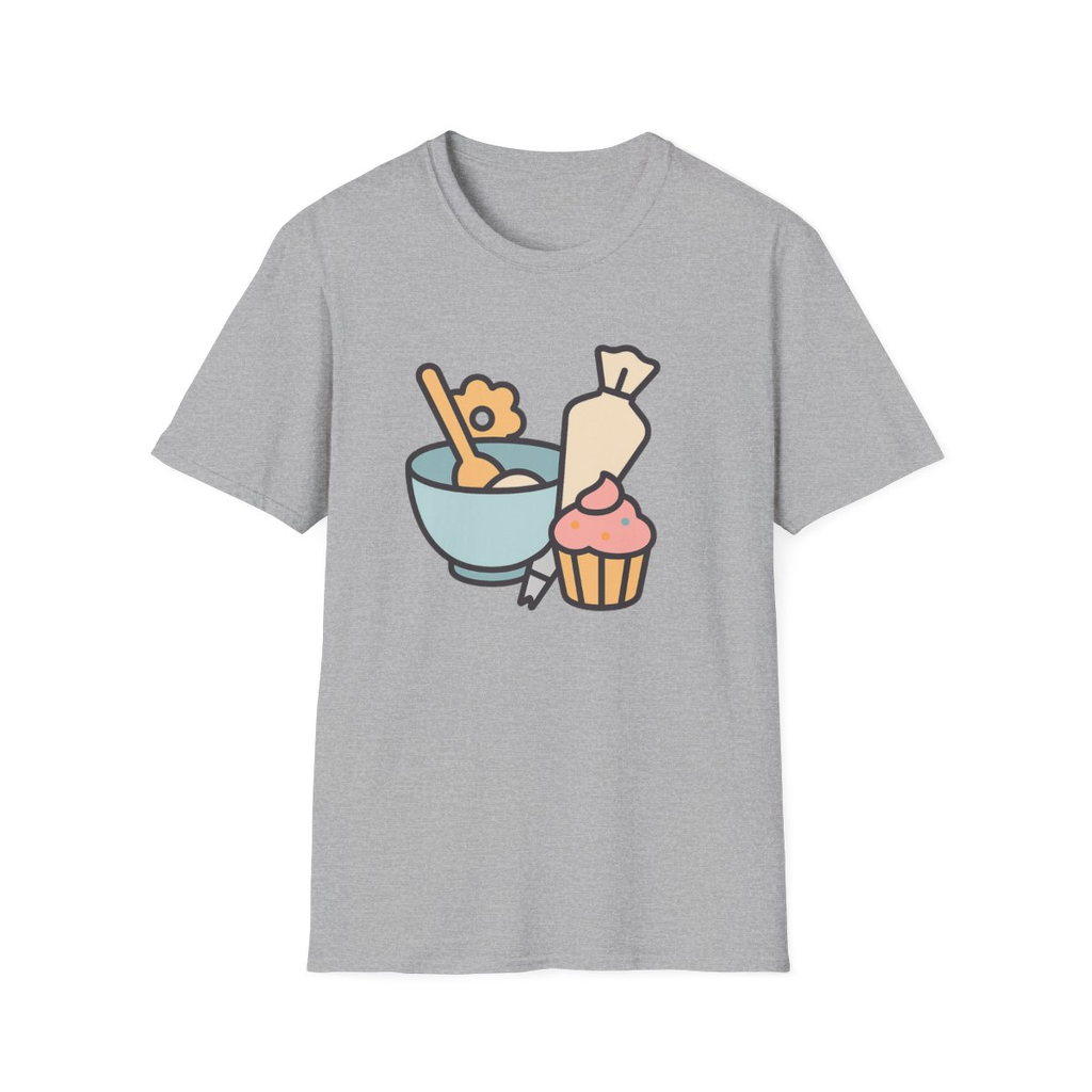 Baking Sweets Unisex T-Shirt | Comfortable Cotton Tee for Bakers & Pastry Lovers