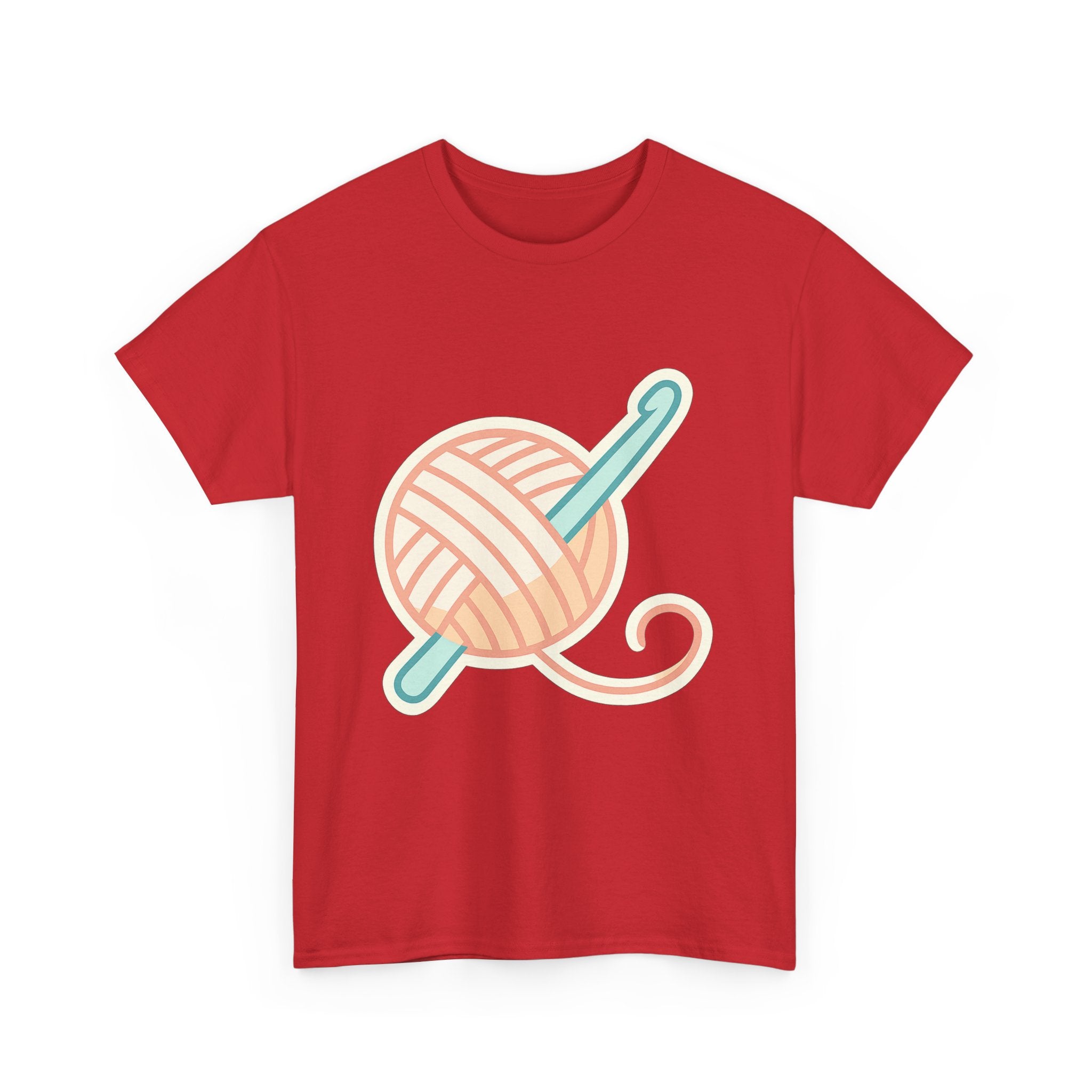 Crochet Addict Unisex T-Shirt | Soft Comfort Tee for Yarn Lovers