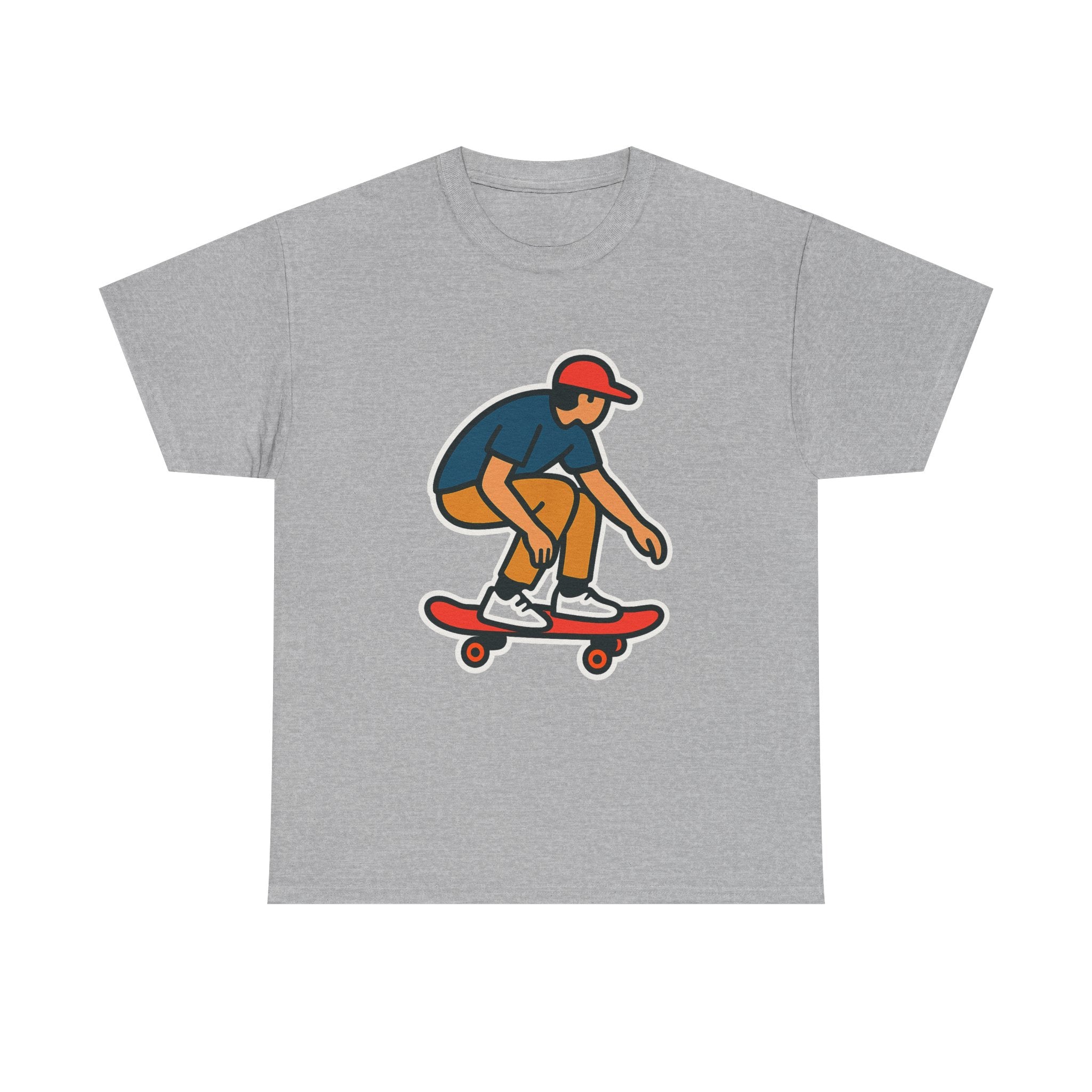 Skateboard Vibes Unisex T-Shirt | Soft Comfortable Skate Tee for All