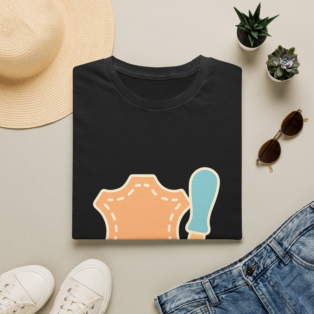 Leathercraft t-shirt with leathercraft design – just because gift for a best friend