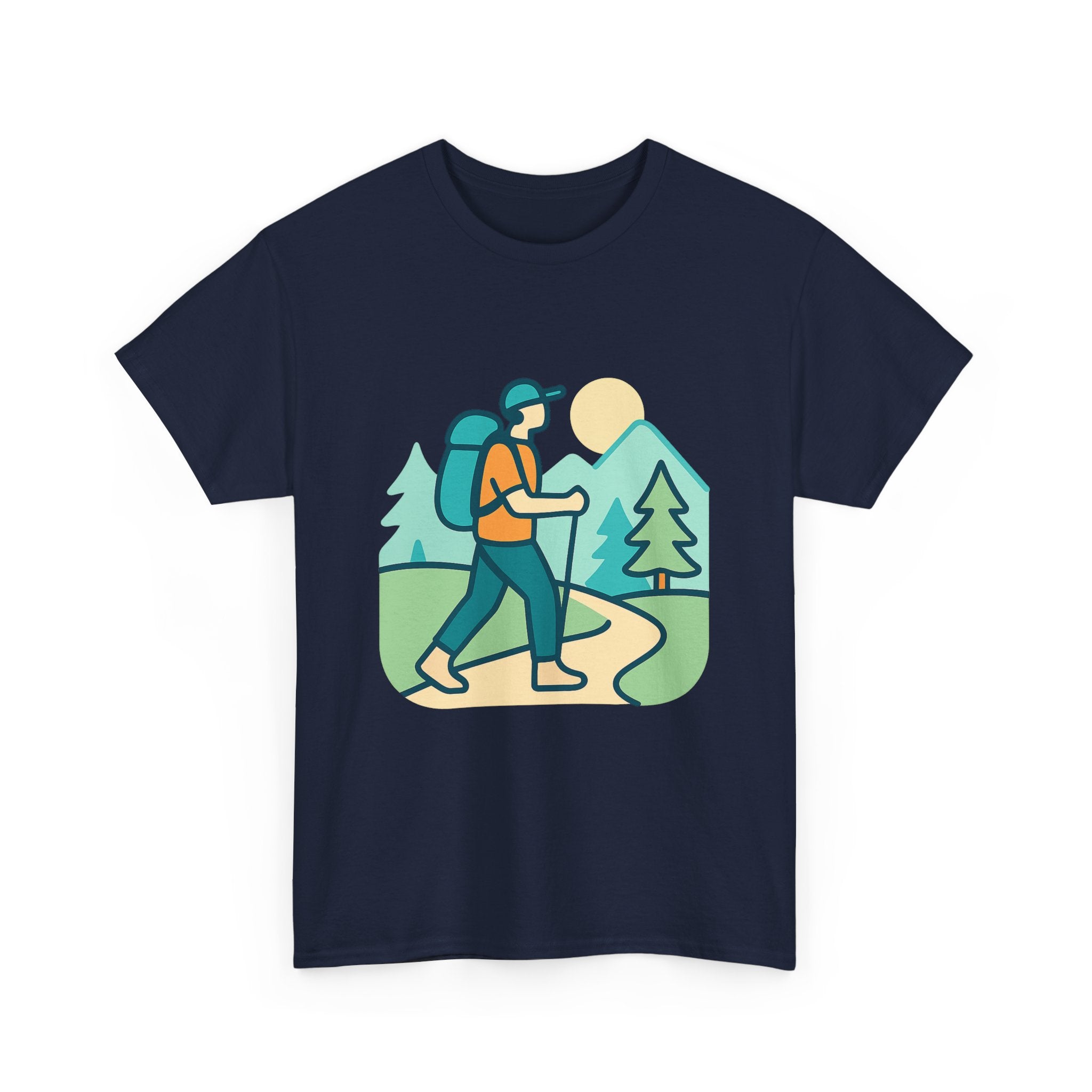 Premium Unisex Hiking Trails T-Shirt | Outdoor Adventure Apparel