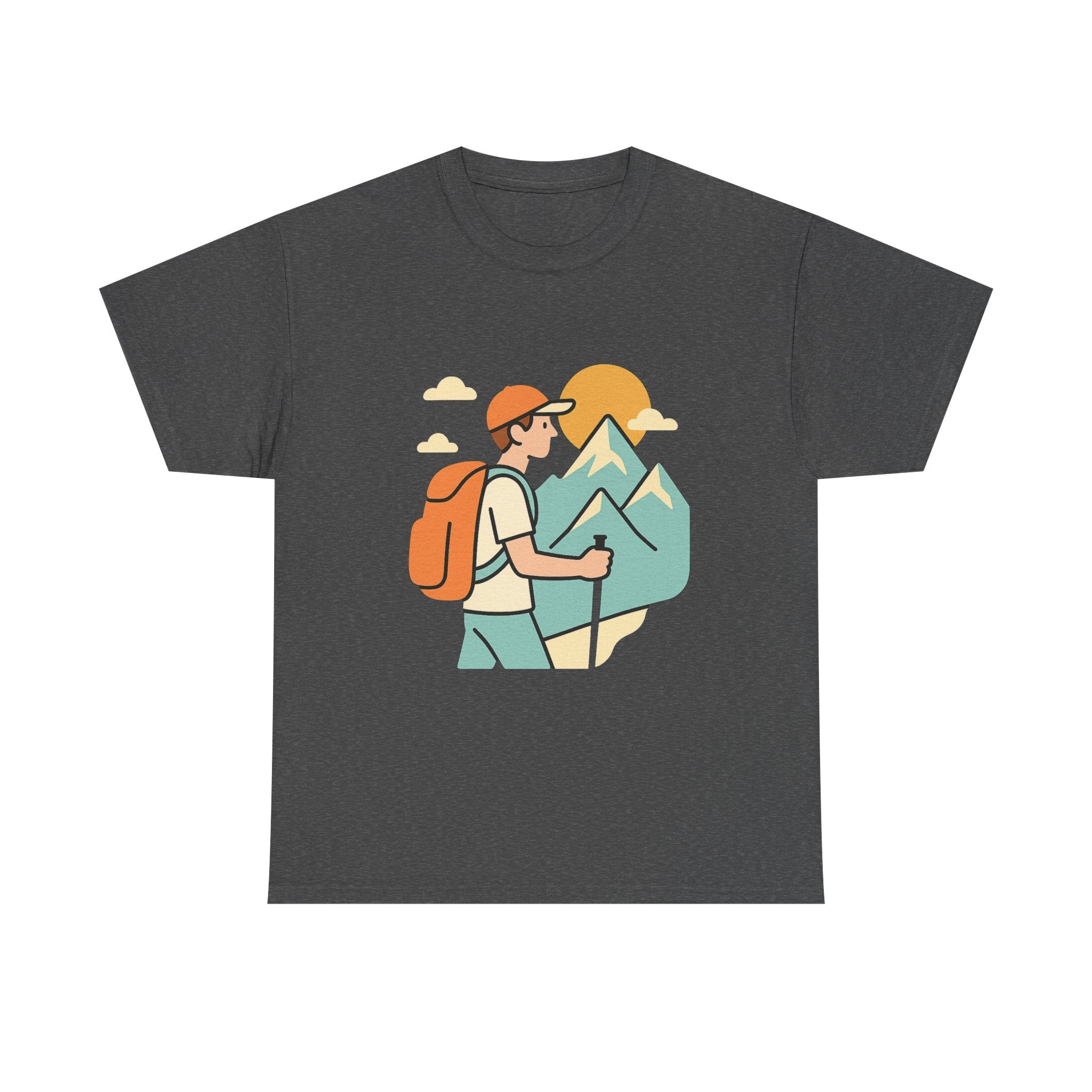 Mountain Adventure Unisex T-Shirt | Outdoor Hiking Tee for Men & Women