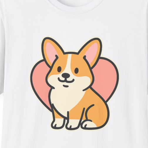 Adorable Corgi Lover Unisex T-Shirt - Soft Comfortable Tee for Dog Fans