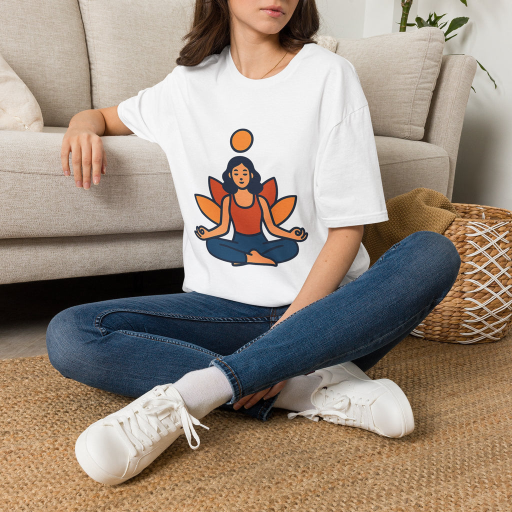 Retirement Gift for Coworker - Zen Yoga Unisex T-Shirt | Perfect Mindfulness Gift