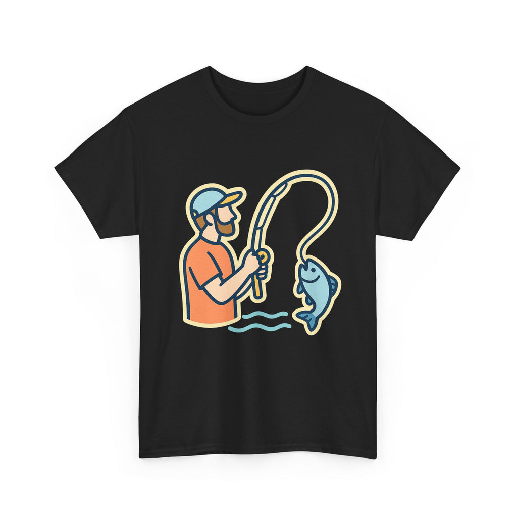 Fishing Life Unisex T-Shirt | Soft Comfort Tee for Anglers & Fishermen