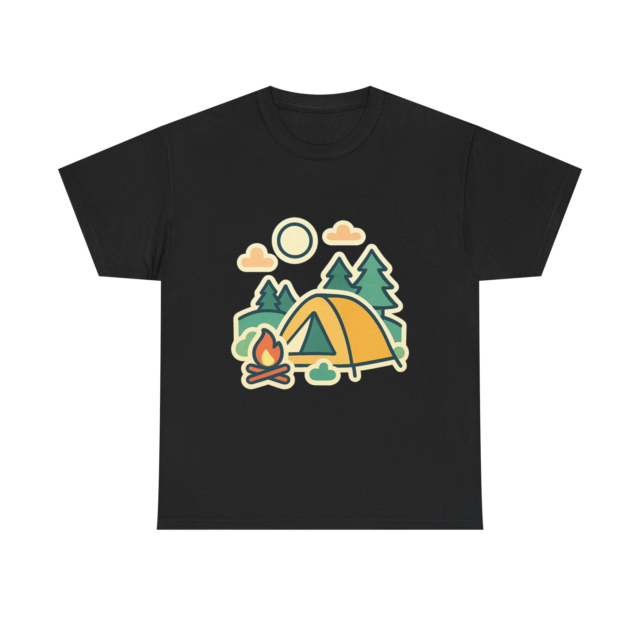 Camping Outdoors Adventure Unisex T-Shirt - Soft Comfortable Tee
