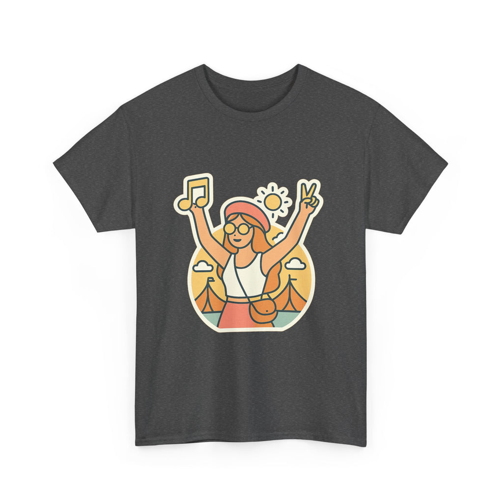 Music Festival Unisex T-Shirt - Perfect Anniversary Gift for Girlfriend