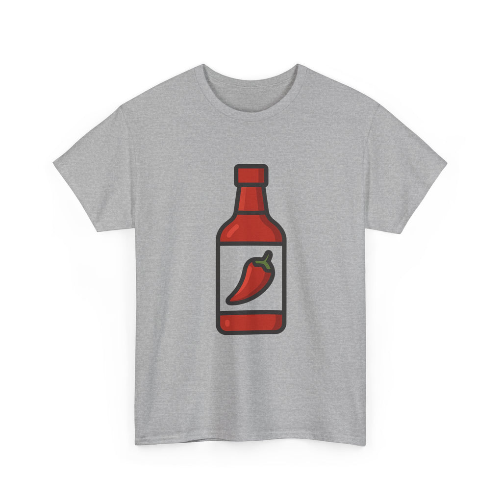 Hot Sauce & Chili Lover Unisex T-Shirt | Soft Cotton Tee for Spicy Food Fans
