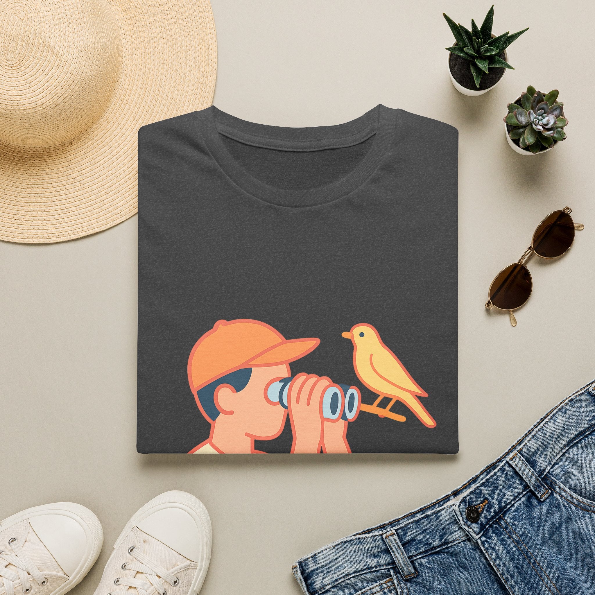 Birdwatching T-Shirt | Birder Gift | Unisex Comfort Tee for Bird Enthusiasts