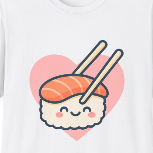 Sushi Lover Unisex T-Shirt - Soft Cotton Tee for Sushi Fans