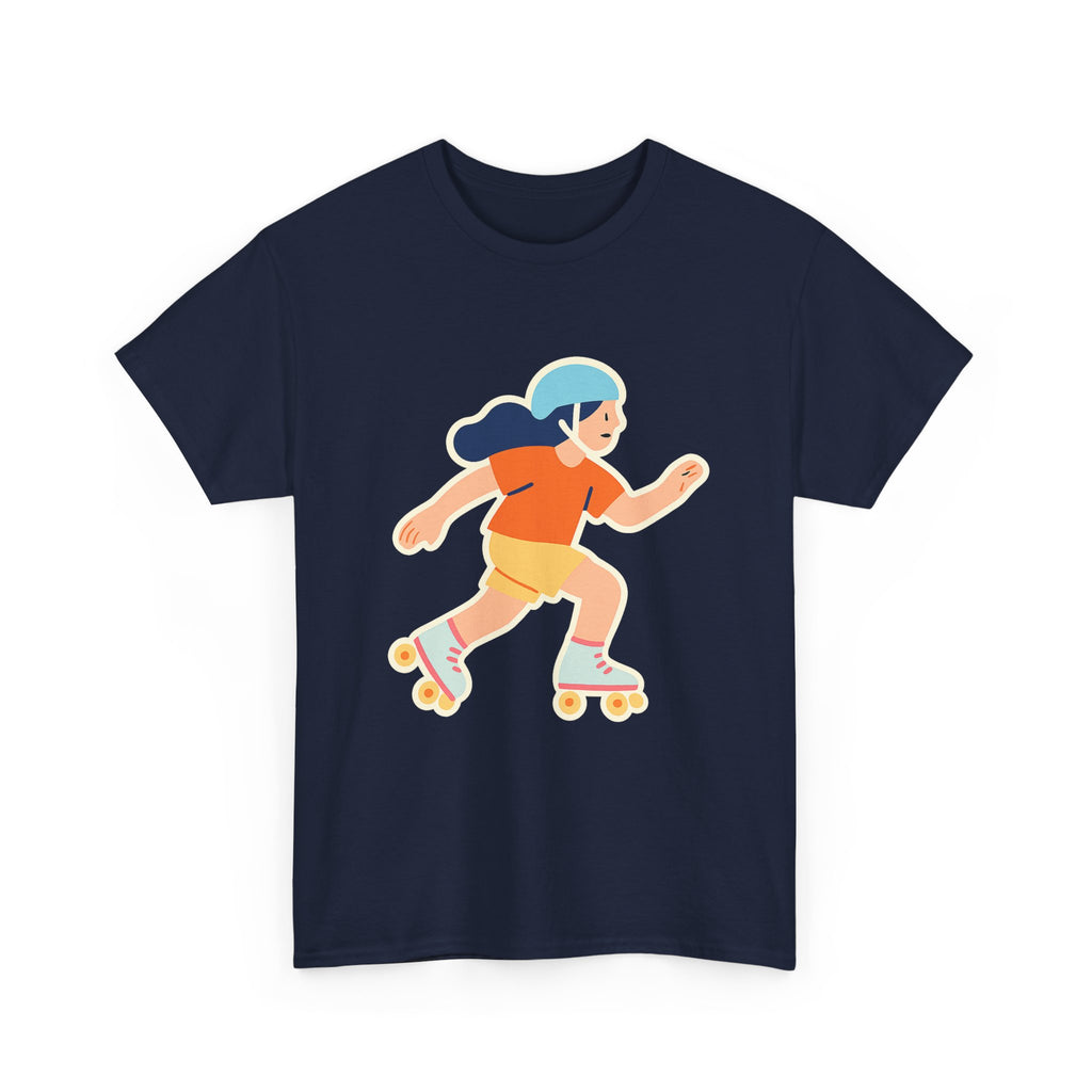 Retro Roller Skating Unisex T-Shirt - Soft Comfy Tee for Skaters