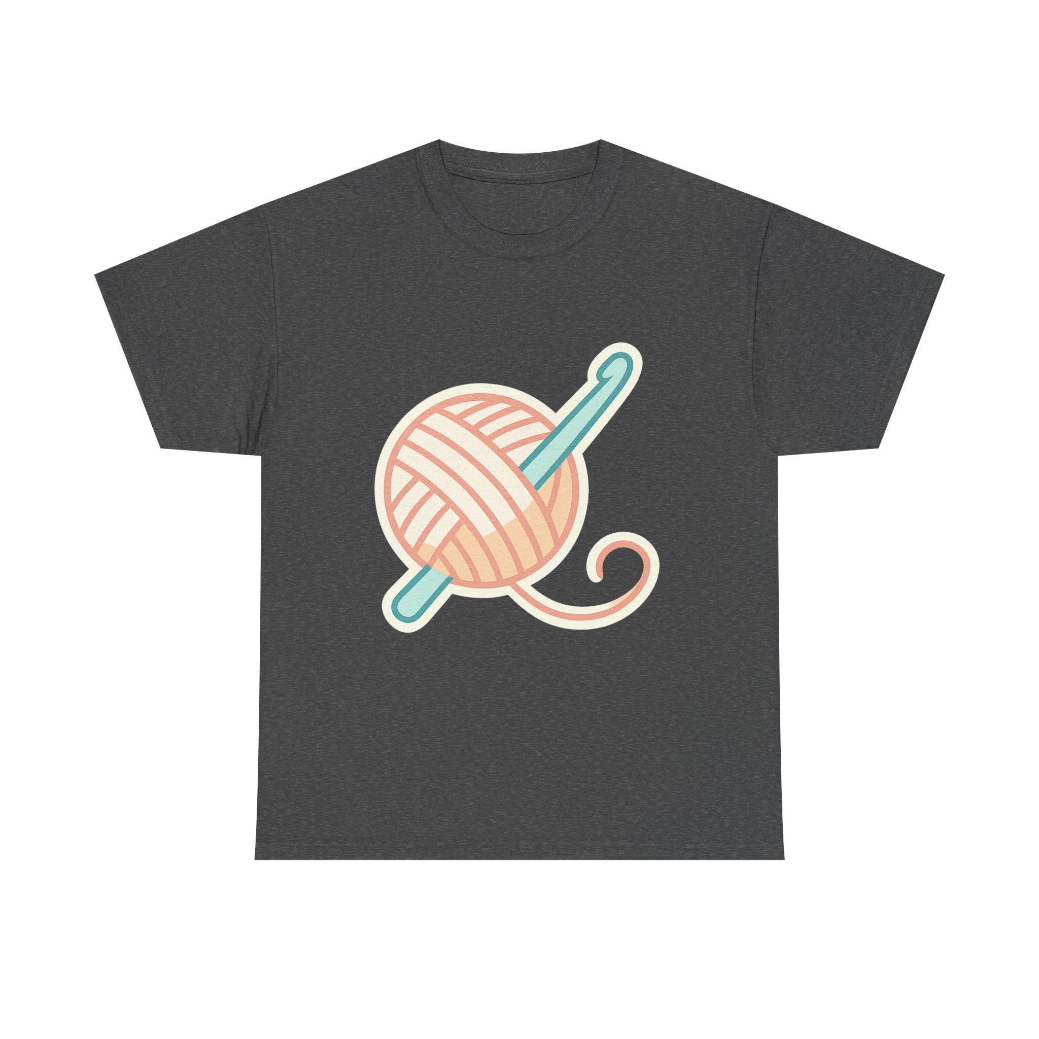 Crochet Addict Unisex T-Shirt | Soft Comfort Tee for Yarn Lovers