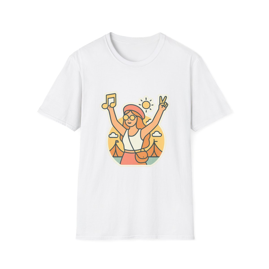 Music Festival Unisex T-Shirt - Perfect Anniversary Gift for Girlfriend