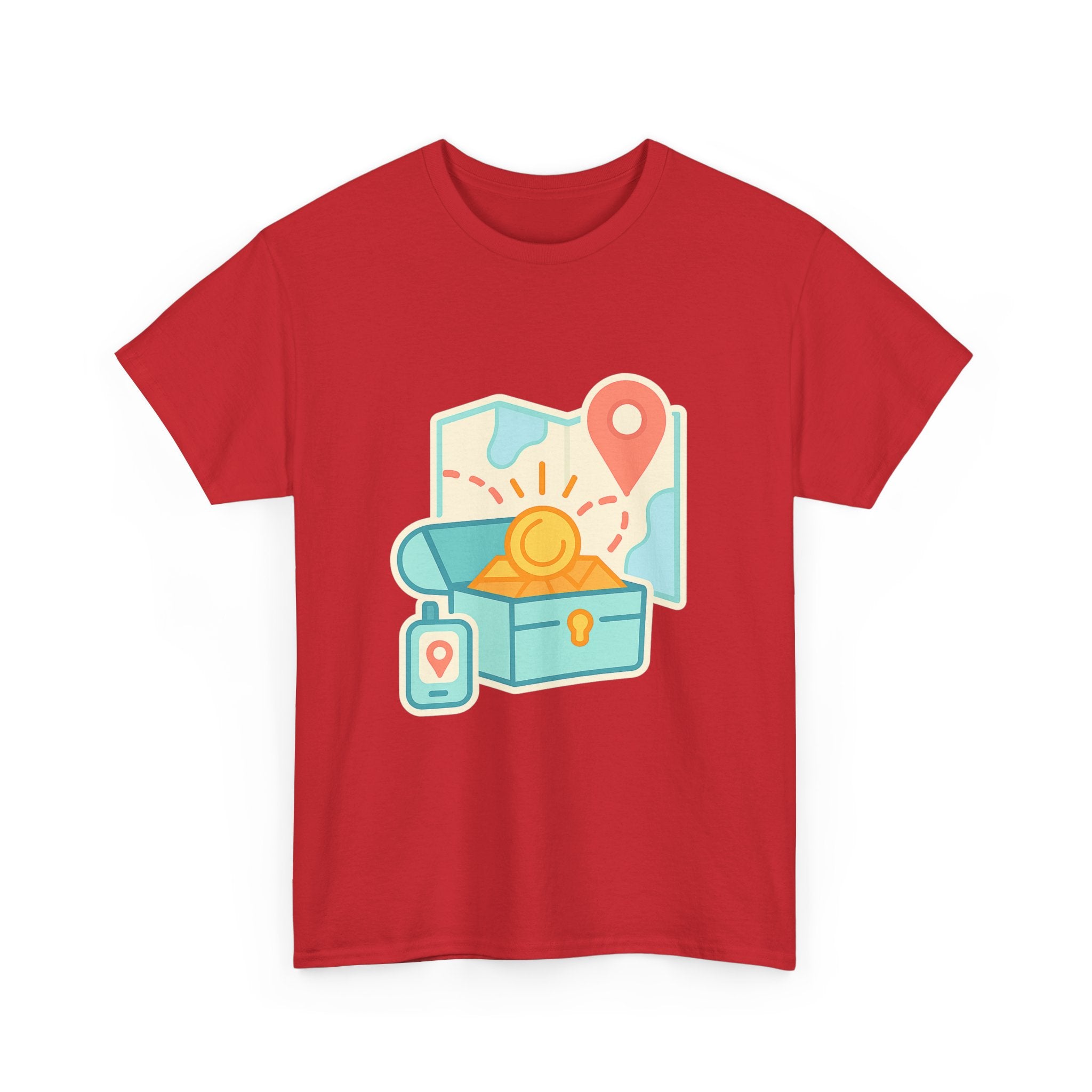 Geocaching Adventure Unisex T-Shirt | Outdoor Treasure Hunting Tee