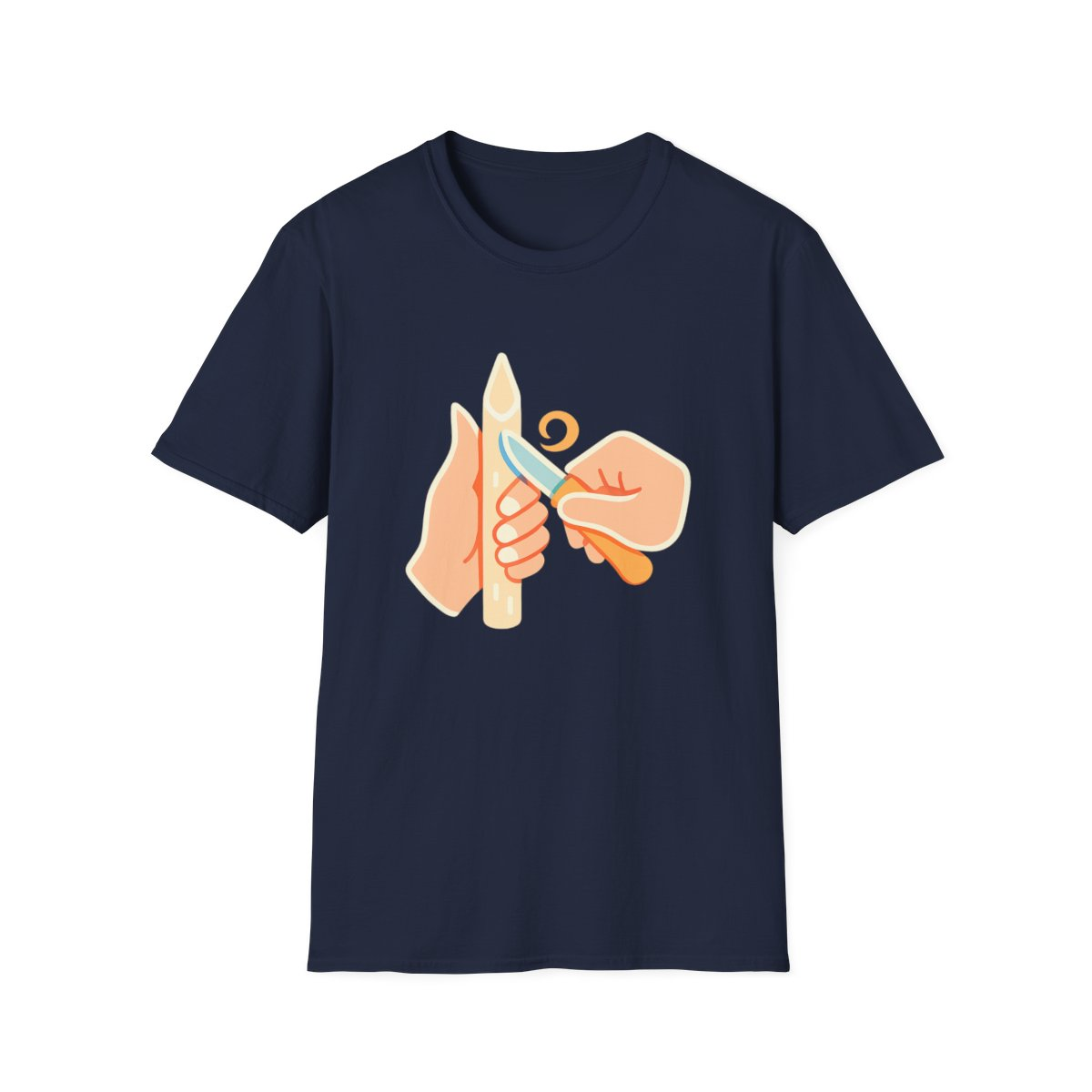 Wood Carving Whittling Artist Unisex T-Shirt - Premium Soft Tee