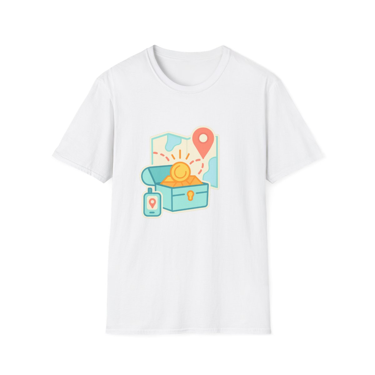 Geocaching Adventure Unisex T-Shirt | Outdoor Treasure Hunting Tee