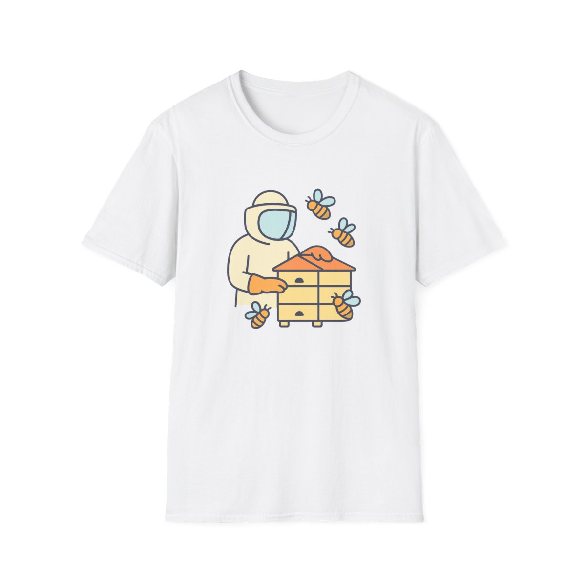 Beekeeping T-Shirt for Beekeepers | Unisex Soft Cotton Tee