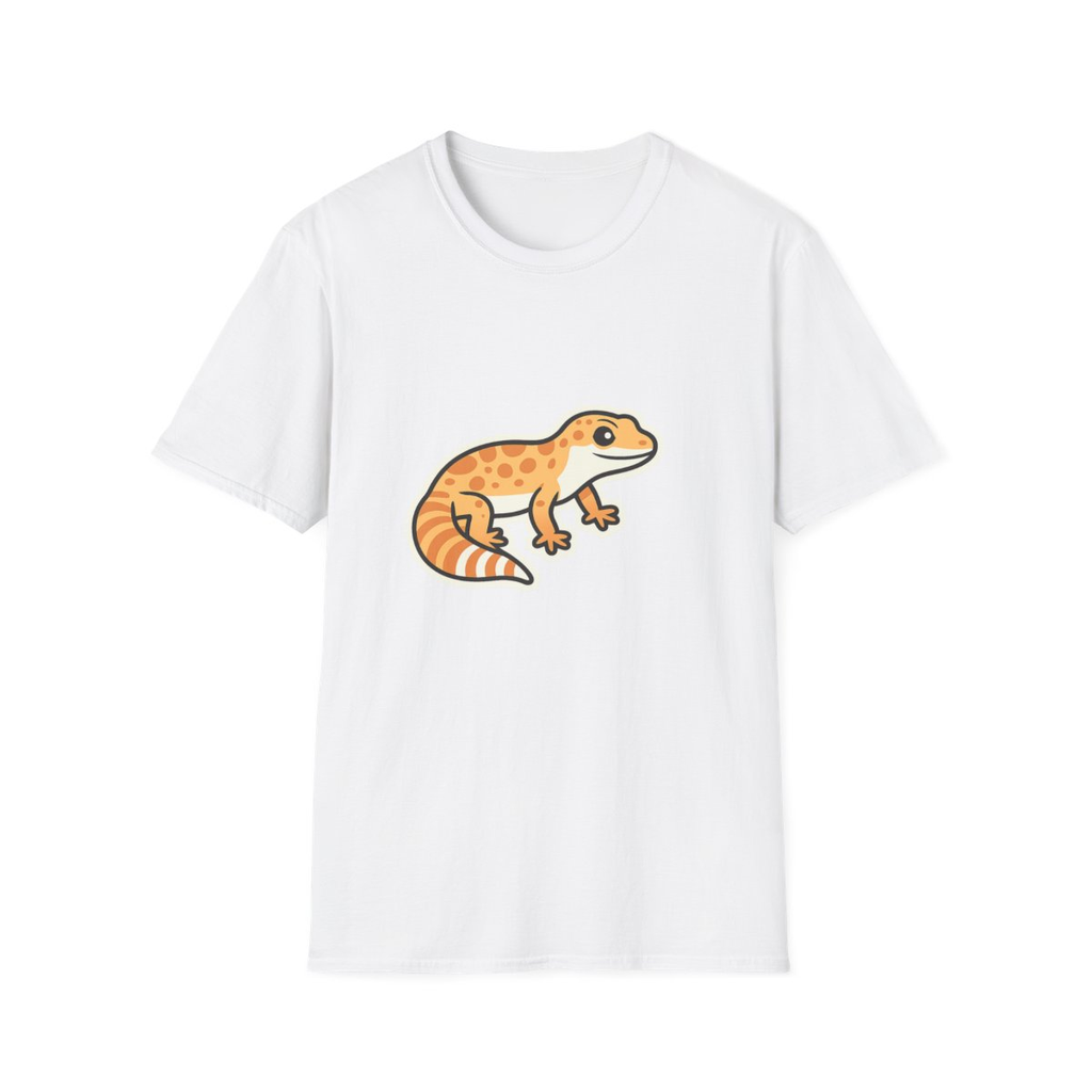 Leopard Gecko T-Shirt | Soft Unisex Tee for Reptile Lovers