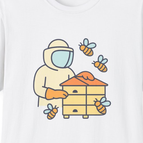 Beekeeping T-Shirt for Beekeepers | Unisex Soft Cotton Tee
