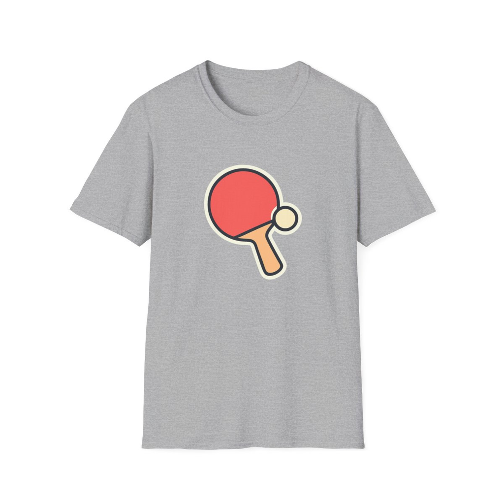 Ping Pong Table Tennis Unisex T-Shirt | Soft Comfortable Tee for Players