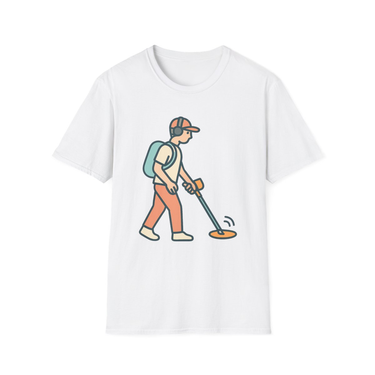 Metal Detecting Unisex T-Shirt | Perfect Gift for Treasure Hunters & Detectorists
