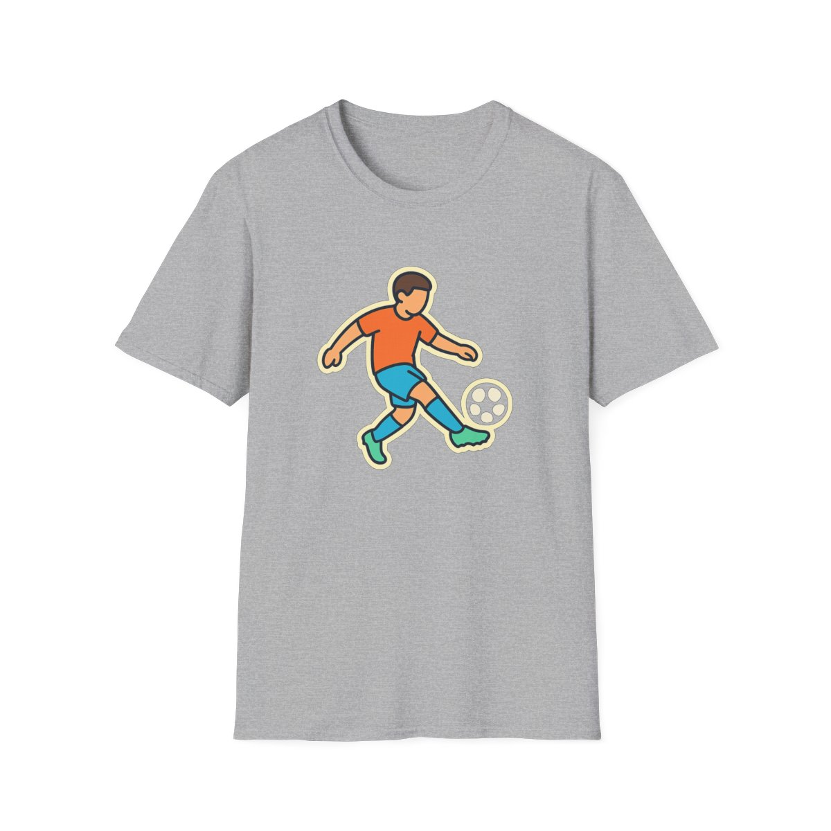 Premium Unisex Soccer Football T-Shirt | Soft Comfortable Tee for Fans