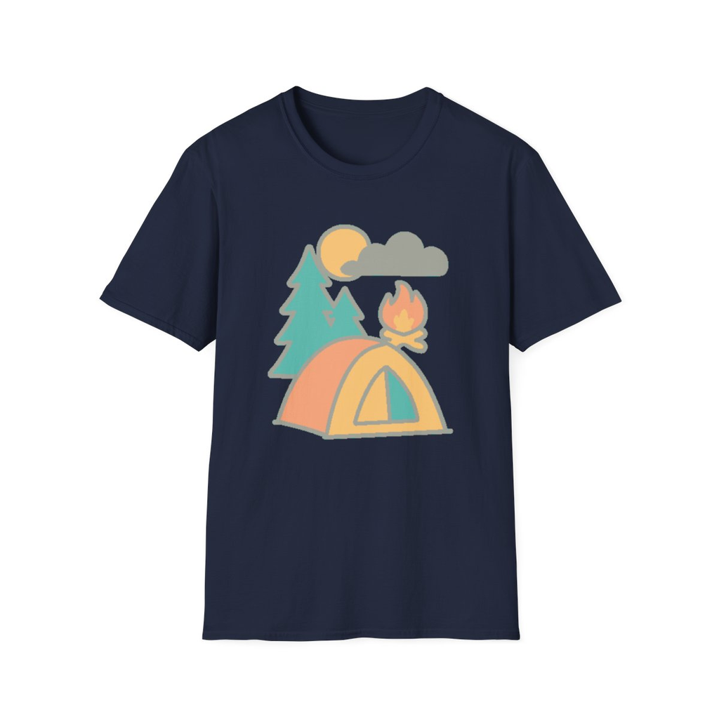 Camping Outdoors Gift T-Shirt — Anniversary Gift for Grandma