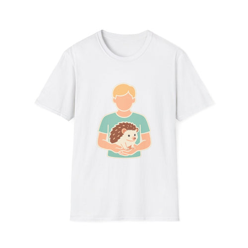Hedgehog owner t-shirt with adorable hedgehog design – gift for hedgehog lovers