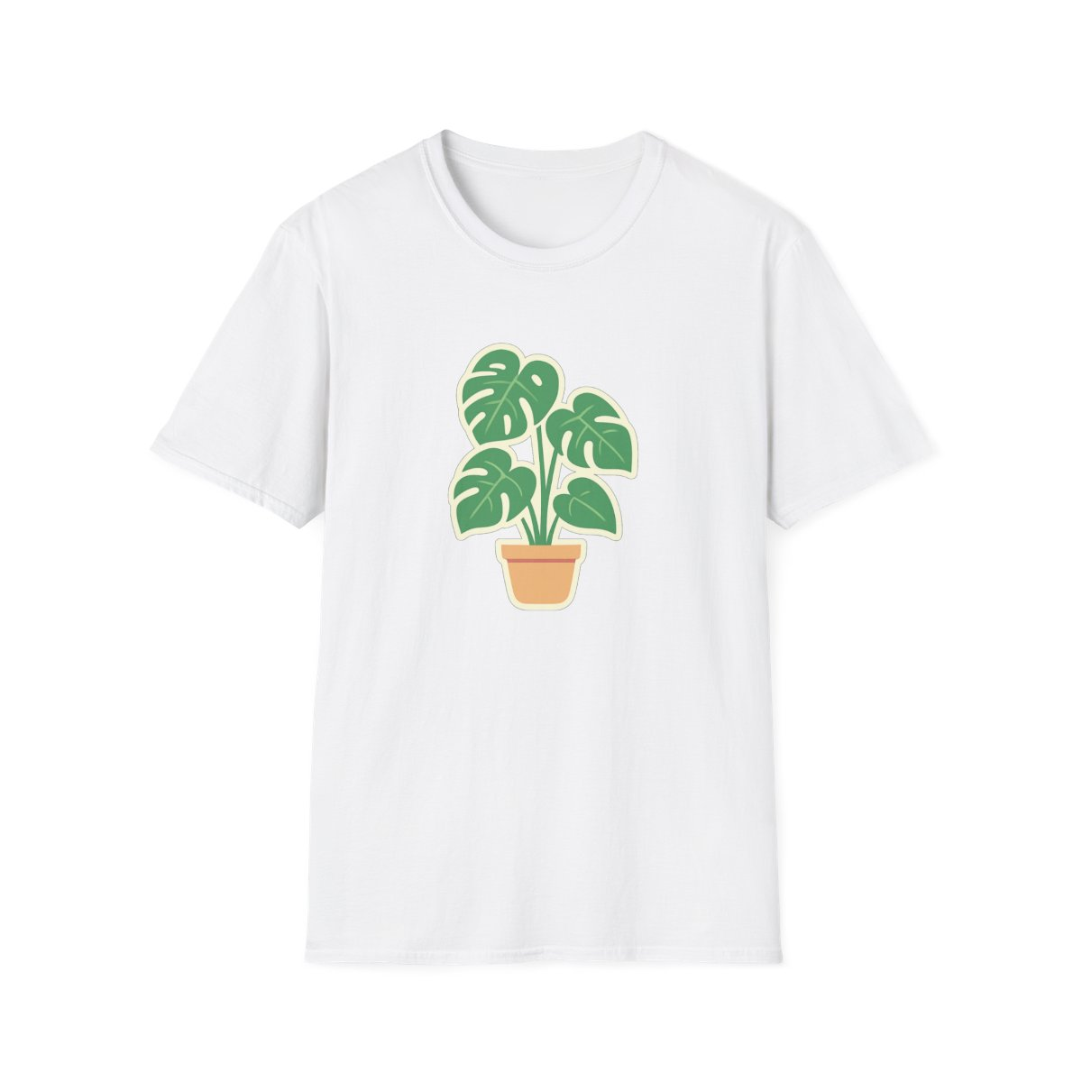 Monstera Plant Unisex T-Shirt - Tropical Leaf Tee for Plant Lovers