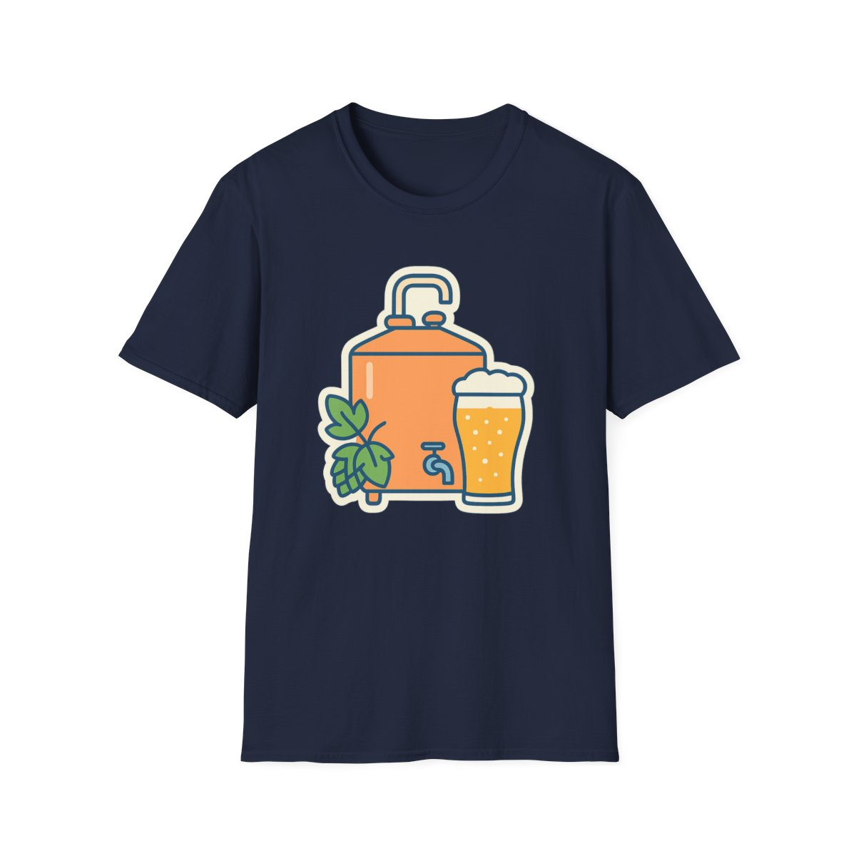 Craft Beer Homebrewing T-Shirt | Unisex Tee for Beer Enthusiasts