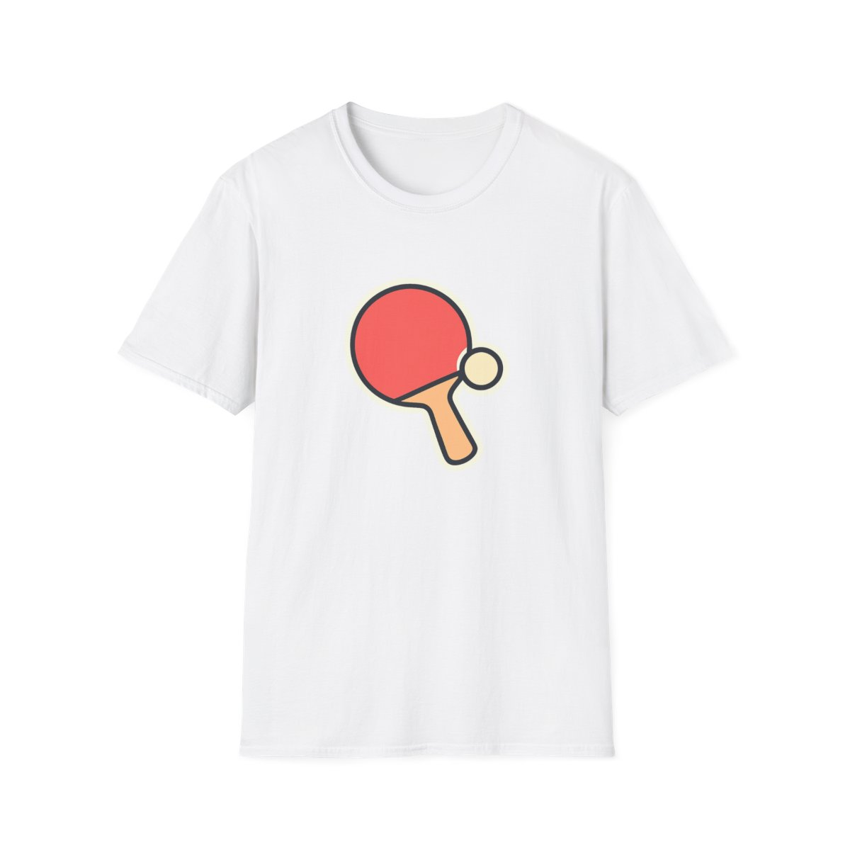 Ping Pong Table Tennis Unisex T-Shirt | Soft Comfortable Tee for Players