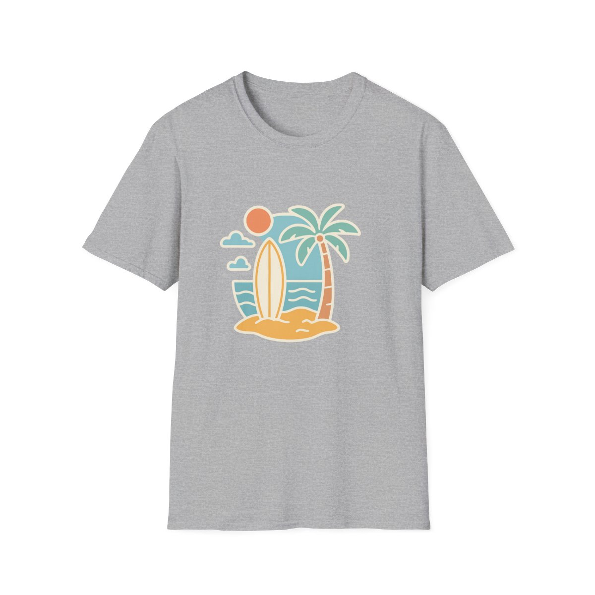 Vintage Beach Vibes Unisex T-Shirt | Soft Comfort Tee for Summer