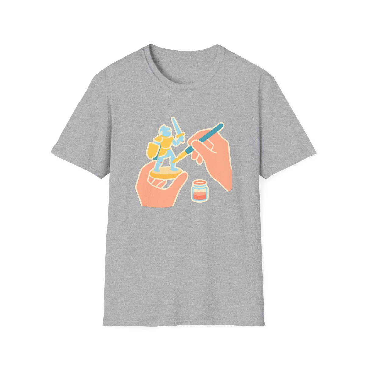 Miniature Painting Artist Unisex T-Shirt | Perfect Gift for Tabletop Hobby Lovers
