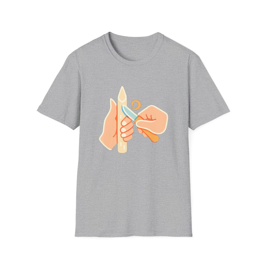 Wood Carving Whittling Artist Unisex T-Shirt - Premium Soft Tee