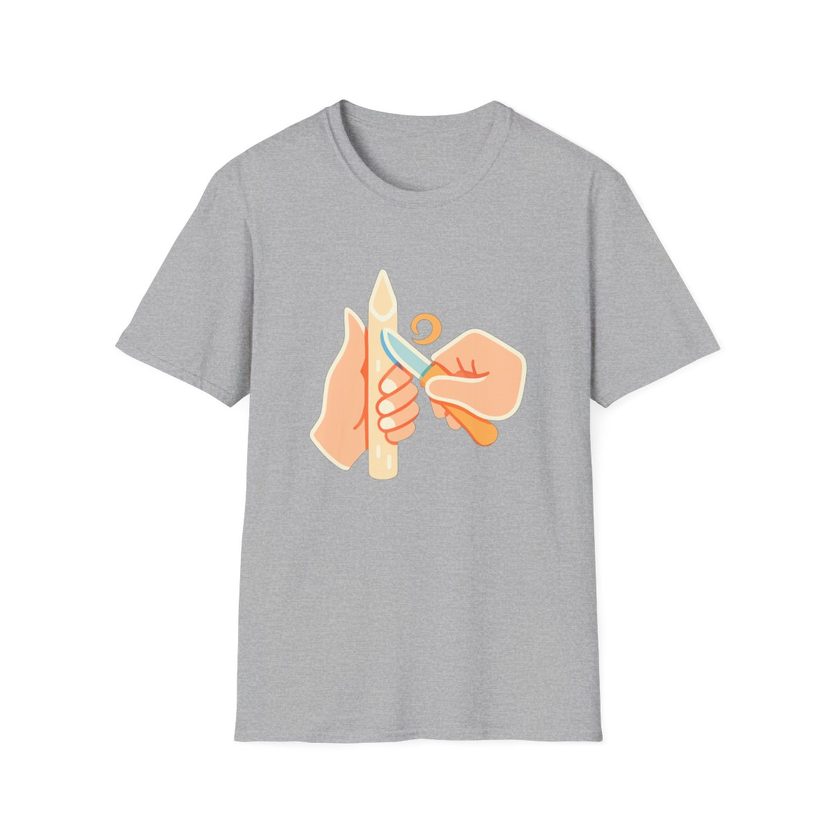Wood Carving Whittling Artist Unisex T-Shirt - Premium Soft Tee