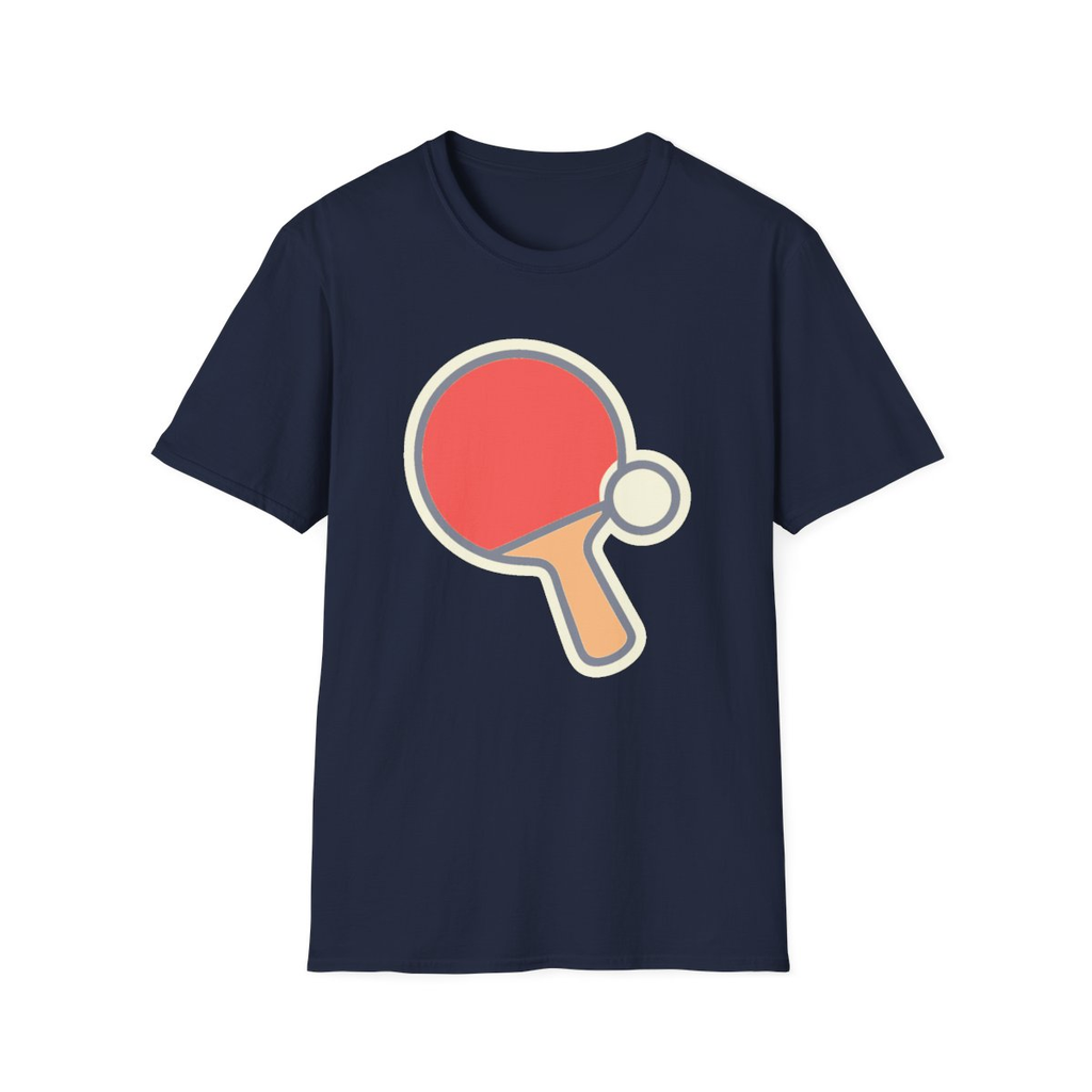 Ping Pong Table Tennis Unisex T-Shirt | Soft Comfortable Tee for Players